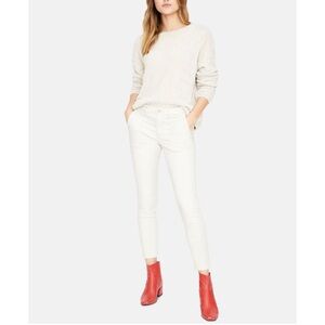 Sanctuary Women's Pocketed Zippered Ankle Skinny Jeans Beige Size 29